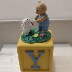 Vintage Alphabet Block Y